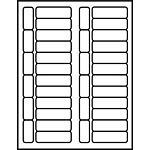 Processing Circulation Label Sets 27/32" x 2-27/32"