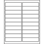 PermaPlus™ Processing Labels 1" x 4"